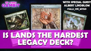 Legacys Hardest Deck We have an expert  Legacy RUG Lands  Loam Saga Control MTG  AZ of Legacy [upl. by Zinck]