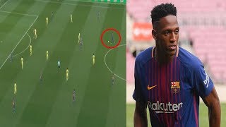 Yerry Mina VS Getafe La Liga Debut Player Analysis [upl. by Enej]