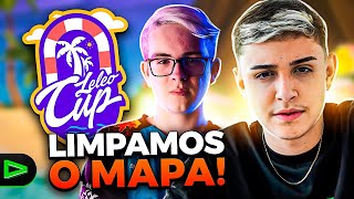 DESTRUIMOS NA PRIMEIRA FASE DA LELEO CUP FT BLACKOUTZ FORTNITE [upl. by Georgie]