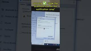 TUTORIAL MUNCULKAN ICON BLUETOOTH DI LAYAR LAPTOP [upl. by Annaeoj301]
