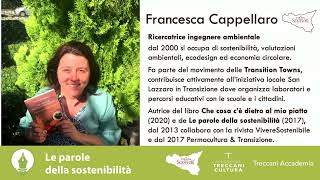 Treccani quotLe parole della sostenibilitàquot Francesca Cappellaro TRANSIZIONE [upl. by Hoy886]