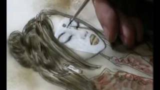 Luis Royo dibujo  Luis Royo drawing [upl. by Morna489]