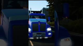 KENWORTH T880 en ACCION automobile ats logitechg29 camiones [upl. by Larentia]