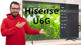 Hisense U6G TV Review  Budget model with great performance [upl. by Candi]