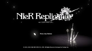 NieR Replicant ver12247448713920240803215925 Ending E title screen [upl. by Jeni]