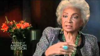 Nichelle Nichols discusses quotUhuraquot from Star Trek EMMYTVLEGENDSORG [upl. by Jaddan]