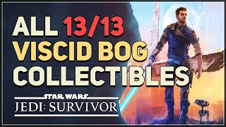 All 13 Viscid Bog Collectible Locations Star Wars Jedi Survivor [upl. by Salomie369]