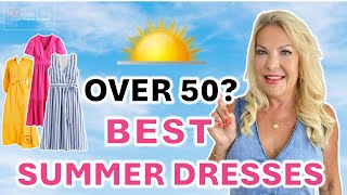 10 BEST SUMMER DRESSES FOR WOMEN OVER 50 [upl. by Amsab]