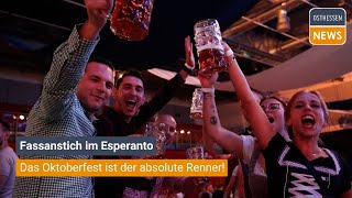 FULDA Fassanstich im Esperanto  Das Oktoberfest ist der absolute Renner [upl. by Llennod]