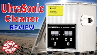 Creworks Digital UltraSonic Cleaner Review 2023 [upl. by Uv]