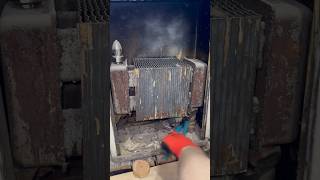 Removing an essential radiator from clients bathroom [upl. by Eatnoj]