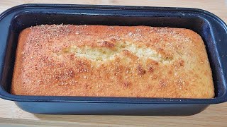 Coconut Loaf Cake  Simple and Easy to make Desiccated Coconut Cake [upl. by Ayar]