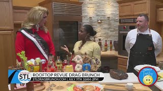 Elevate your brunch experience at the Rooftop Revue Drag Brunch this weekend [upl. by Aikat]