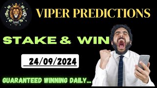 FOOTBALL PREDICTIONS FOR TODAY 24092024 ACCURATE amp SURE BETTING TIPS SAFE TIPS TO WIN [upl. by Rattray]