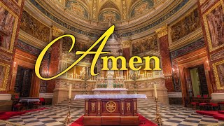 AMEN by Jandi Arboleda and Fr Manoling Francisco SJ with Lyrics [upl. by Atikcir]