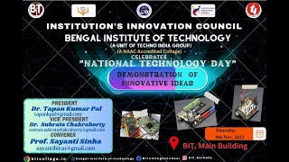 Celebration of National Technology Day [upl. by Arremat]