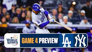 World Series Game 4 Preview Dodgers vs Yankees  Onfield Preview [upl. by Irahc]