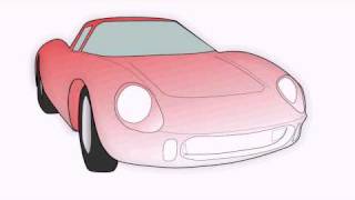 Simple Car  InkScape Quick [upl. by Downes913]