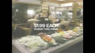 1980 Ponderosa Restaurant Salad Bar Lunch Special Commercial [upl. by Hodge]