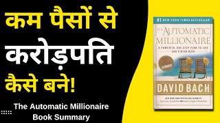 The Automatic Millionaire Hindi Book Summary  The Automatic Millionaire Audiobook [upl. by Deerc]