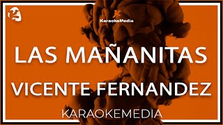 Las Mañanitas Vicente Fernandez Karaoke [upl. by Yreneh]