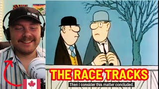 Canadian Reacts to German Cartoon by Loriot The Race tracks [upl. by Malamud170]