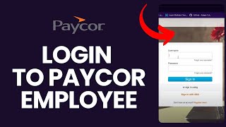 How to Login to Paycor Employee 2024 [upl. by Ennyletak]