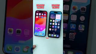 Iphone 15 pro vs Iphone 16 pro Speed Test apple iphone15pro iphone16pro trending shorts [upl. by Yrrehc]