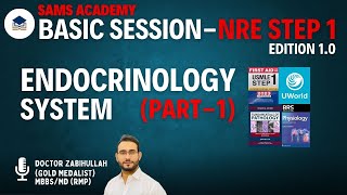 ENDOCRINOLOGY PART1  BASIC SESSIONEDITION 10  NRE STEP 1 URDUHINDI  Doctor Zabihullah [upl. by Nywnorb]