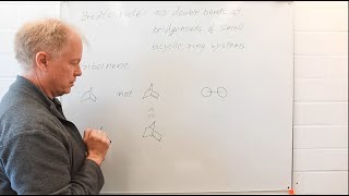 Bredt’s Rule visualized in the Newman Projektion  Insights in Advanced Organic Chemistry 12 [upl. by Novart]