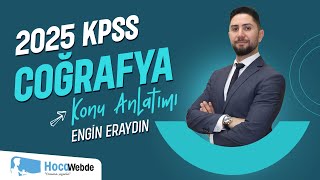 15 KPSS 2025 COĞRAFYA ENGİN ERAYDIN TÜRKİYENİN YER ŞEKİLLERİ  10 [upl. by Angadreme]