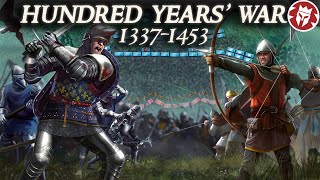 Hundred Years War  Full Story Every Battle  Animated Medieval History [upl. by Neeham]