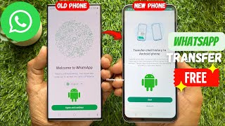 How to Quickly Transfer WhatsApp Chats to New Phone without Backup [upl. by Musser]