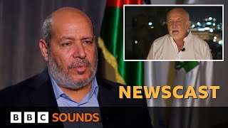 BBCs Jeremy Bowen presses Hamas deputy leader on 7 October attacks  Newscast [upl. by Euqinim563]