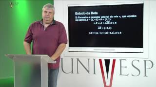 Geometria Analítica e Álgebra Linear  Aula 07  Estudo da reta [upl. by Rhodie60]