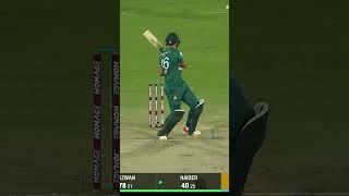 Superb Batting By Haider Ali Against West Indies PAKvWI SportsCentral Shorts PCB MK2A [upl. by Namolos]