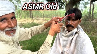 ASMR Fast Hair Cutting amp Shaving With Barber Old [upl. by Ken702]