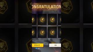 1060💎 me sirf 120 tokens😱😬subscribe freefire trending totalgaming spinshot [upl. by Byrann]