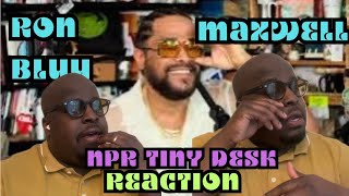 Maxwell Tiny Desk Concert REACTION [upl. by Nimrac]