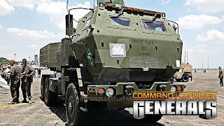 USA Himars  Air Force 1 vs 3 USA  CampC Generals Shockwave Remastered [upl. by Tulley48]