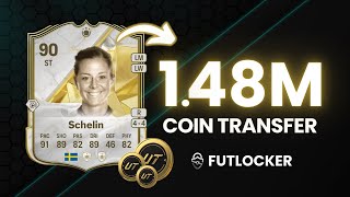 EAFC 25 FUT Coin Transfer How to transfer 1480000 coins [upl. by Nawj]