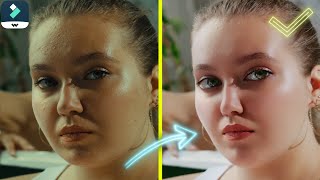 The BEST SMOOTH SKIN Effect In Video  Filmora Tutorial [upl. by Hendry]