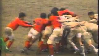 1993ラグビー大学選手権 京都産業大学（吉田明） vs 早稲田大学 [upl. by Otineb]