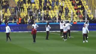 GSli Futbolcular Nuri Alço ile karşılama Tribün Çekim Fenerbahçe 00 Galatasaray 17032018 [upl. by Freedman760]