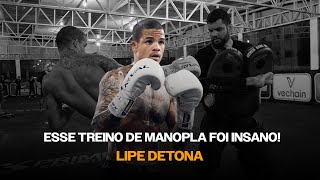 TREINO DE MANOPLA DE ALTO NÍVEL  Muay thai  LIPE DETONA [upl. by Adnohsal]