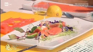 Ravioli di trota salmonata con ricotta di bufala  Quelle brave ragazze 24072018 [upl. by Rebecca]