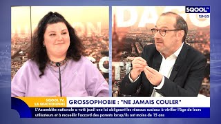 La Quotidienne 03032023  Grossophobie  quotNe jamais coulerquot avec Marie de Brauer [upl. by Barta664]