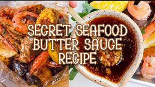 SECRET SPICY SEAFOOD BUTTER SAUCE RECIPE Eng Instructions  Lets Cook [upl. by Ahsinet]