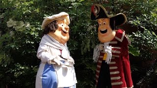 Parkvideo Piratenzone  Plopsaland De Panne  Part 7 [upl. by Alekin]