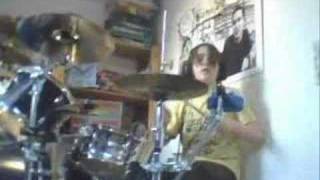 KoRn  Here To Stay Drum Cover [upl. by Yarled]